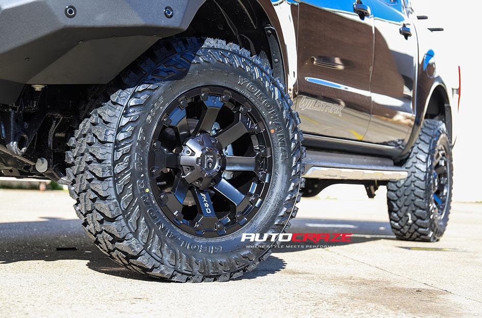 FORD RANGER AMBUSH MATTE BLACK